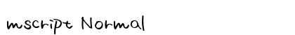 mscript Normal preview