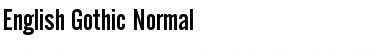Download English Gothic Font