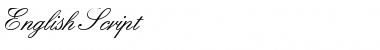 Download English Script Font