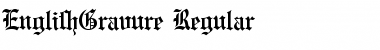 Download EnglishGravure Font