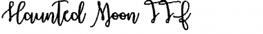 Download Haunted Moon Font Download Haunted Moon Font