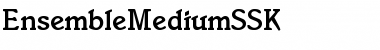 Download EnsembleMediumSSK Font