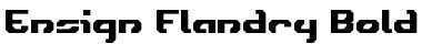 Ensign Flandry Bold Font