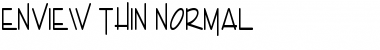Download Enview Thin Font