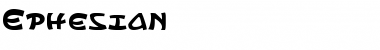 Download Ephesian Font