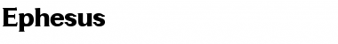 Download Ephesus Font
