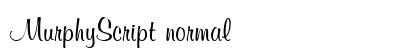 MurphyScript normal preview