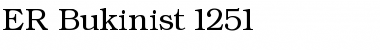 Download ER Bukinist 1251 Font