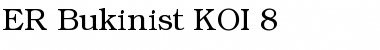 Download ER Bukinist KOI-8 Font