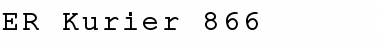 Download ER Kurier 866 Font