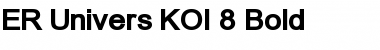 Download ER Univers KOI-8 Font