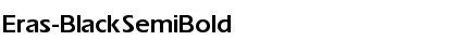 Download Eras-Black Font