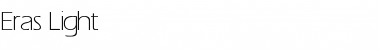 Download Eras Light Font