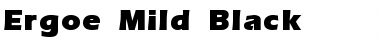 Download Ergoe-Mild Black Font