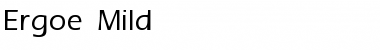 Download Ergoe-Mild Font