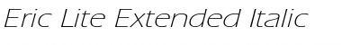 Download Eric Lite Extended Font
