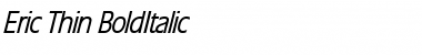 Download Eric Thin Font