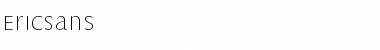 Download EricSans Font