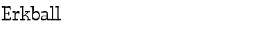 Download Erkball Font