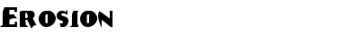 Download Erosion Font