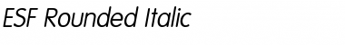 Download ESF-Rounded Font