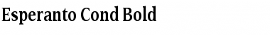 Download Esperanto Cond Font