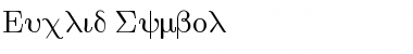 Download Euclid Symbol Font