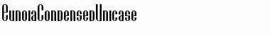 Download EunoiaCondensedUnicase Font