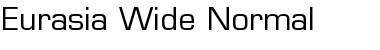 Download Eurasia Wide Font