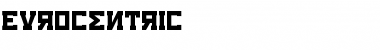 Download Eurocentric Font
