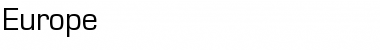 Download Europe Font