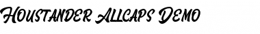 Download Houstander Allcaps Demo Regular Font