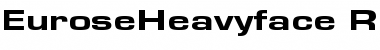 Download EuroseHeavyface Font