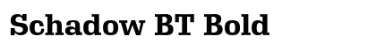 Schadow BT Bold preview