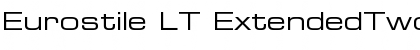 Download Eurostile LT ExtendedTwo Font