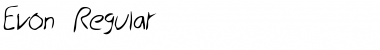 Download Evon Font