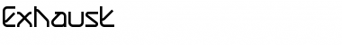 Download Exhaust Font