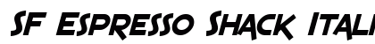 SF Espresso Shack Italic preview
