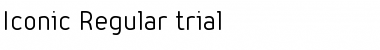 Download Iconic Trial Font