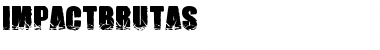 Download Impact Brutas Font