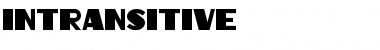 Download Intransitive Font Download Intransitive Font
