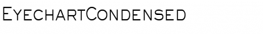 Download EyechartCondensed Font