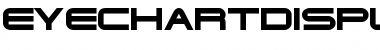 Download EyechartDisplayCapsSSK Font