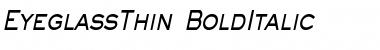 Download EyeglassThin Font