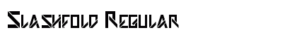 Slashfold Regular preview