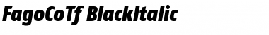 Download FagoCoTf-BlackItalic Font