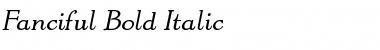 Download Fanciful Bold Italic Font