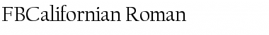 Download FBCalifornian Regular Font