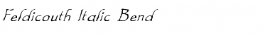 Download Feldicouth Italic Bend Font
