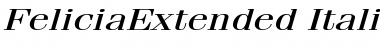 Download FeliciaExtended Italic Font